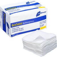 Meditrade Meditrade® Mull-Kompressen BeeSana® 7,5 x 7,5 cm, 50 St.