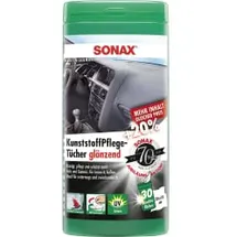 Sonax Kunststoffpflege Tücher glänzend 25 St. 0,1 l