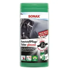 Sonax Kunststoffpflege Tücher glänzend 25 St. 0,1 l