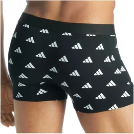 adidas Active Flex Cotton Boxershorts Schwarz/Weiß/Blau S 5er Pack