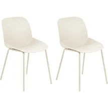 Beliani Esszimmerstuhl 2er Set Milaca
