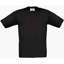 B & C B&C - Exact 150 Kinder T-Shirt - Black / 5/6 (110/116)