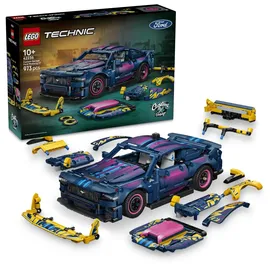 LEGO Technic 42236 Ford Mustang GT Auto aus der Tuning-Werkstatt, anpassbares Spielzeugauto