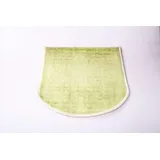 BURI WC-Deckelbezug 2x Toilettendeckelbezug Toilettenbezug Toilette Toilettengarnitur WC grün