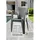 PROGARDEN Eden Stapelstuhl 58 x 48,0 x 92,0 cm anthrazit