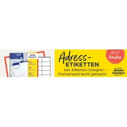 AVERY Zweckform Adress-Etiketten Home Office, 63,5 x 38,1 mm