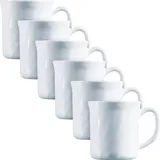 Arcoroc Trianon Kaffeetasse 0,29 l Weiß 6 St.
