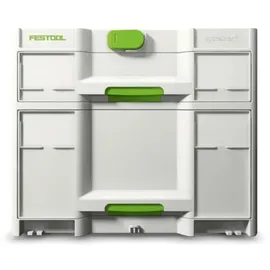 Festool Systainer SYS3-SORT/2 M 337 mit 2 Trennstegen schwarz 39,6 x 29,6 x 33,7 cm