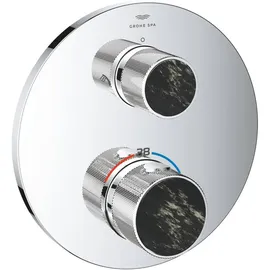 Grohe Atrio Thermostat-Brausearmatur Silber