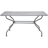 Royal Garden Gartentisch 150 x 90 x 73,5 cm Grau