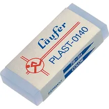 Läufer Radiergummi Plast 0140 weiß