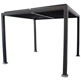 DEGAMO Pavillon BARACOA 3 x 3 m Dunkelgrau
