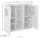 OTTO home Ribe 125 x 115 x 35 cm Beige / Braun