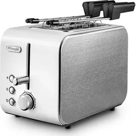 De'Longhi Ctx 2203 Toaster 2 Scheiben Silber