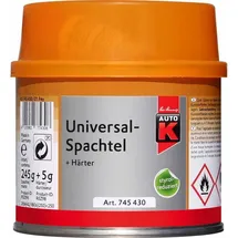OEM Auto-k Universalspachtel + Härter 250 G Spachtel Spachtelmasse