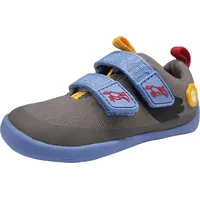 Affenzahn Barfußschuh Lucky Tukan Grau / Hellblau 31