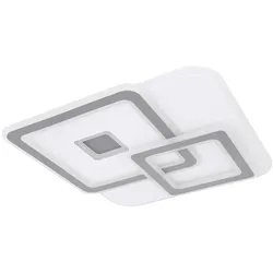 Deckenleuchte Deckenlampe Innenleuchte smart home dimmbar mit Memory Funktion, Nachtlicht, Fernbedienung, Farben fixierbar, 1x LED 1x 50 Watt 2900 lm, LxBxH 50x50x60 cm