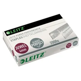 Leitz Heftklammern Juwel 4 mm, 2000 St. mit Prämie nach Registrierung