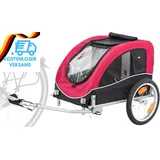 TRIXIE Hundeanhänger Für Das Fahrrad 43 × 45 × 73 Cm Bis Zu 22 Kg – Faltbarer Hu
