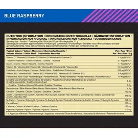 Optimum Nutrition Gold Standard Pre-Workout Blue Raspberry Pulver 330 g