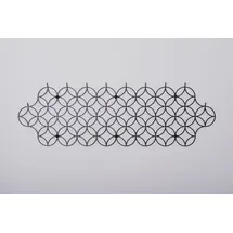 moebel-direkt-online Wandgarderobe Holo Schwarz