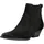 Paul Green Stiefelette Veloursleder", Damen, schwarz, 39