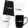 Brubaker Kaffeetasse 0,3 l Schwarz 2 St.