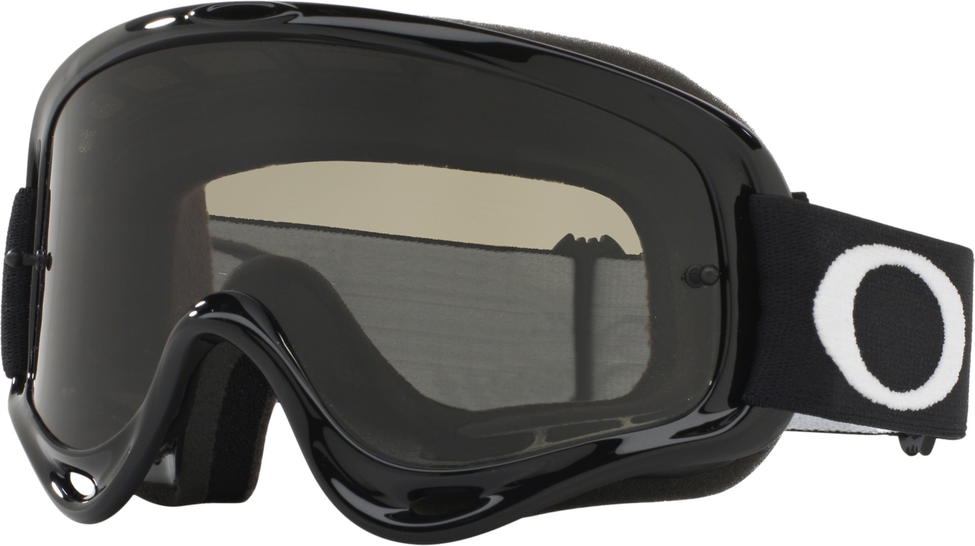 Oakley O-Frame Jet Black Motocross Brille, schwarz-weiss