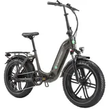 Greenstreet E-Bike Tiefeinsteiger Klapprad GS5 250 W 20 Zoll anthrazit