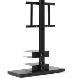 Ptolomeo Regal unter dem Fernseher schwarz