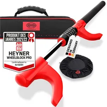 Heyner Lenkradsperre mit Zahlenschloss rot/schwarz