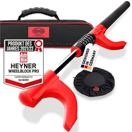 Heyner Lenkradsperre mit Zahlenschloss rot/schwarz