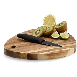 Zeller Schneidebrett tropfenform, Akazie,