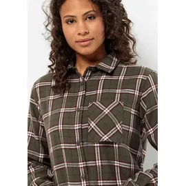 Jack Wolfskin Morgenluft SHIRT W, Island moss, 41, Insel Moos 41, Groß - L (42/44), grün