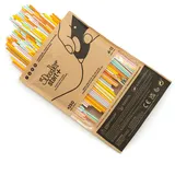3DOODLER Start Eco Plastic - Fire and Ice Mixed Bag 250 Plastique compostable Orange, Turquoise, Blanc, Jaune 1 g