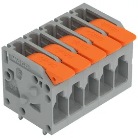 WAGO 2604-1105 Printklemme 4mm2 Polzahl 5