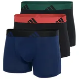 Adidas Herren Trunk (3PK) Active Flex Cotton, Boxershorts, in Dunkelblau - XXL