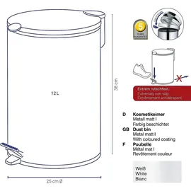 Kela Mats 12 l weiß