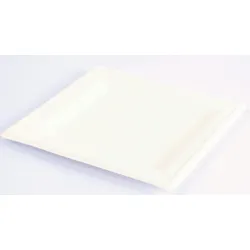 emissimo Quadratischer Teller, kompostierbar - Maße: 20 x 20 cm  500 Stück