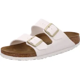 Birkenstock Arizona Birko-Flor Lack schmal patent white 39