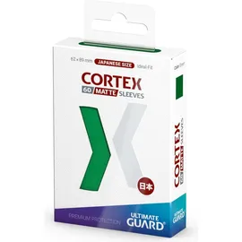 Ultimate Guard Cortex Sleeves Japan Size Matt Grün (60) (62x89mm)