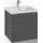 Villeroy & Boch Subway 3.0 Waschbeckenunterschrank, 2 Auszüge, 572x576x478mm, C57800AF, Farbe: Front/Korpus: Soft Green,