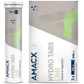 Amacx Hydro Tabs Limette Tabletten 3 Stück