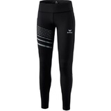 Erima Damen Race Line 2.0 lange Laufhose, schwarz, 44