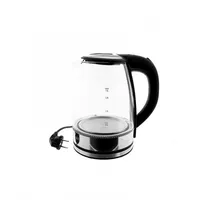 Almina Wasserkocher 1,8 Liter Glaswasserkocher mit Wasserstandsanzeige mit LED-Beleuchtung