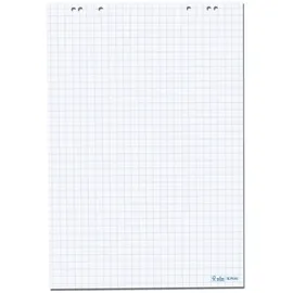 Herlitz FlipchartBlock, 20 Blatt kariert,