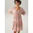 Aniston CASUAL Tunikakleid Fantasievolles Muster Braun/Orange/Pink/Rosa 44