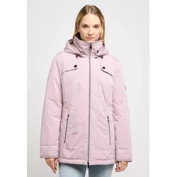 Outdoorjacke BARBARA LEBEK, Damen, Gr. 36, rosa (dusty rose), Obermaterial: 100% Polyester. Futter: 100% Polyamid, unifarben, casual, regular fit Po-bedeckend, ohne Ausschnitt, Langarm, Jacken, mit Kapuze