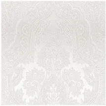 Profhome Barock Tapete Paisley 0,53 m x 10 m 5,33 m2 Grau