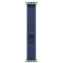 Apple Watch Ultra Trail Loop 49 mm Blau/Hellblau Titan Natur M/L